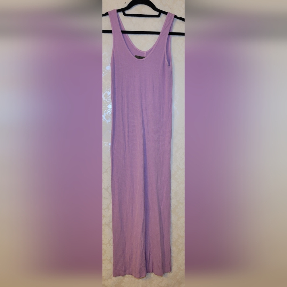 Enza Costa Lavender Maxi Skirt
